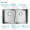 Elkay 18.5 in W x 31.5 in L x 9 in H, Stainless Steel ECTRU31179T - alternate 9